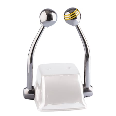 Schmitt & Ongaro Marine Ongaro Standard Control Arm Set w/Gold Throttle Knob -Plain Shift Knob 50055